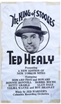 Very Rare Three Stooges Poster Circa 1932, Featuring Ted Healy as The King of Stooges